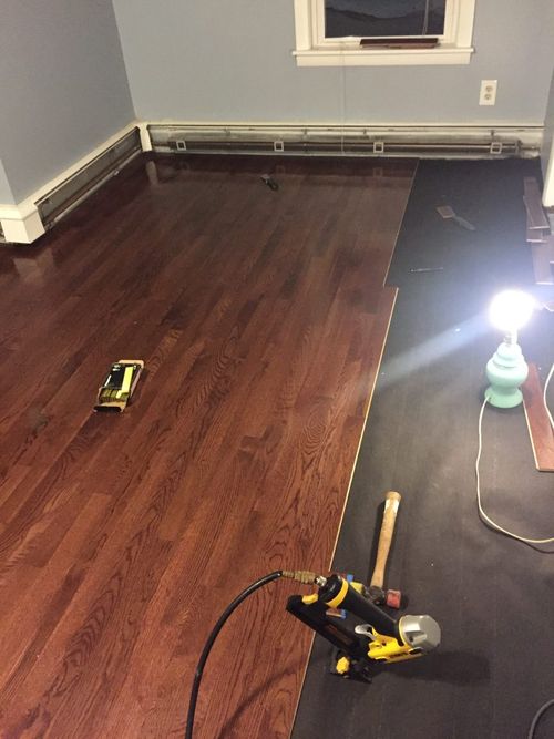 Home flooring upgrade